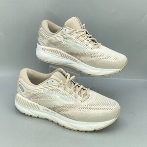 Brooks Ariel GTS 23 Athletic Shoes Womens Size 10.5 Beige Performance Sneakers